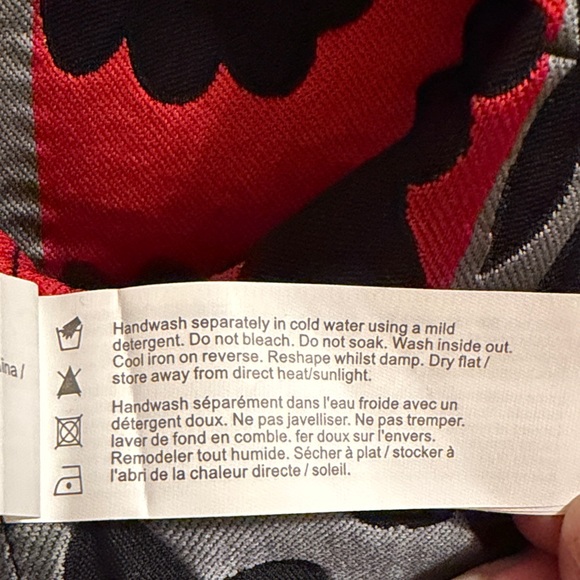 Traffic People Black Dress with Floral Pattern - Picture 7 of 8